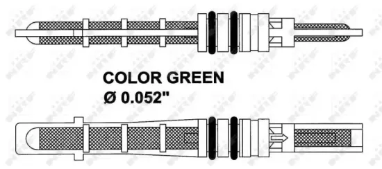 Expansionsventil, Klimaanlage NRF 38353 Bild Expansionsventil, Klimaanlage NRF 38353