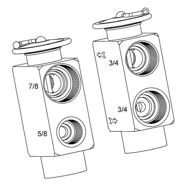 Expansionsventil, Klimaanlage NRF 38391