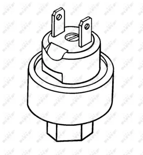 Druckschalter, Klimaanlage 12 V NRF 38904 Bild Druckschalter, Klimaanlage 12 V NRF 38904