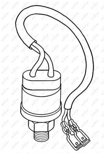 Druckschalter, Klimaanlage 12 V NRF 38907 Bild Druckschalter, Klimaanlage 12 V NRF 38907