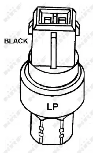 Druckschalter, Klimaanlage 12 V NRF 38911 Bild Druckschalter, Klimaanlage 12 V NRF 38911