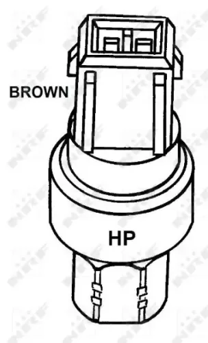 Druckschalter, Klimaanlage 12 V NRF 38913 Bild Druckschalter, Klimaanlage 12 V NRF 38913