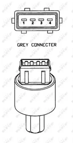 Druckschalter, Klimaanlage 12 V NRF 38928 Bild Druckschalter, Klimaanlage 12 V NRF 38928