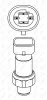 Druckschalter, Klimaanlage 12 V NRF 38930 Bild Druckschalter, Klimaanlage 12 V NRF 38930
