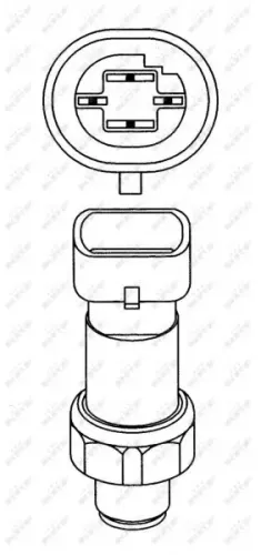 Druckschalter, Klimaanlage 12 V NRF 38930 Bild Druckschalter, Klimaanlage 12 V NRF 38930