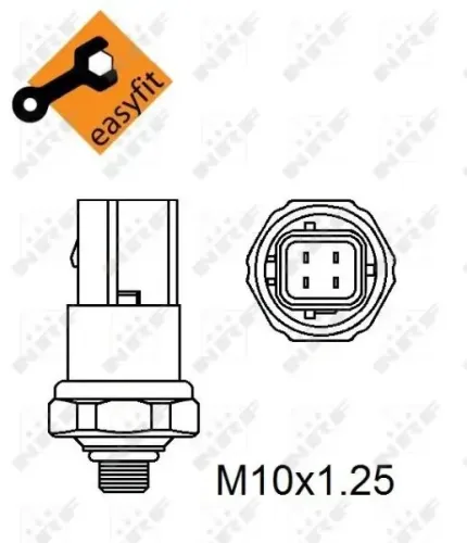 Druckschalter, Klimaanlage 24 V NRF 38952 Bild Druckschalter, Klimaanlage 24 V NRF 38952