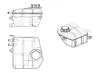 Ausgleichsbehälter, Kühlmittel NRF 454035 Bild Ausgleichsbehälter, Kühlmittel NRF 454035