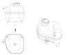 Ausgleichsbehälter, Kühlmittel NRF 454041 Bild Ausgleichsbehälter, Kühlmittel NRF 454041