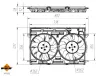 Lüfter, Motorkühlung NRF 470122 Bild Lüfter, Motorkühlung NRF 470122