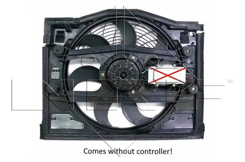 Lüfter, Motorkühlung 12 V NRF 47027