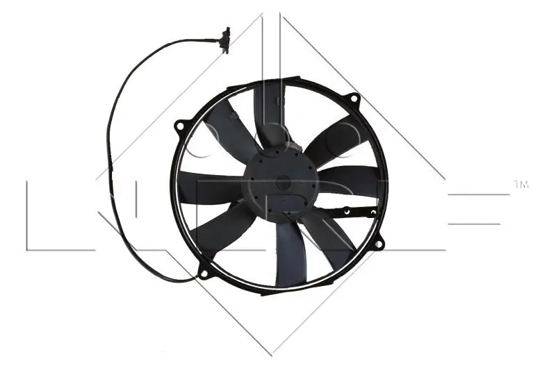 Lüfter, Motorkühlung 12 V NRF 47045