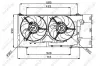 Lüfter, Motorkühlung 12 V NRF 47050 Bild Lüfter, Motorkühlung 12 V NRF 47050