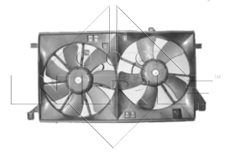 Lüfter, Motorkühlung 12 V NRF 47290