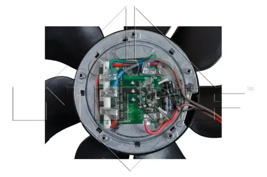 Lüfter, Motorkühlung 12 V NRF 47293 Bild Lüfter, Motorkühlung 12 V NRF 47293