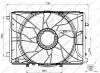 Lüfter, Motorkühlung 12 V NRF 47443 Bild Lüfter, Motorkühlung 12 V NRF 47443