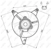 Lüfter, Motorkühlung 12 V NRF 47498 Bild Lüfter, Motorkühlung 12 V NRF 47498