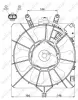 Lüfter, Motorkühlung 12 V NRF 47512 Bild Lüfter, Motorkühlung 12 V NRF 47512