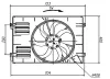 Lüfter, Motorkühlung 12 V NRF 47925