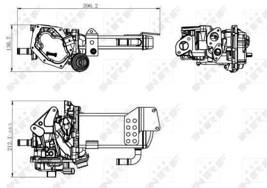 AGR-Ventil NRF 48202 Bild AGR-Ventil NRF 48202