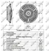 Kupplung, Kühlerlüfter NRF 49533 Bild Kupplung, Kühlerlüfter NRF 49533