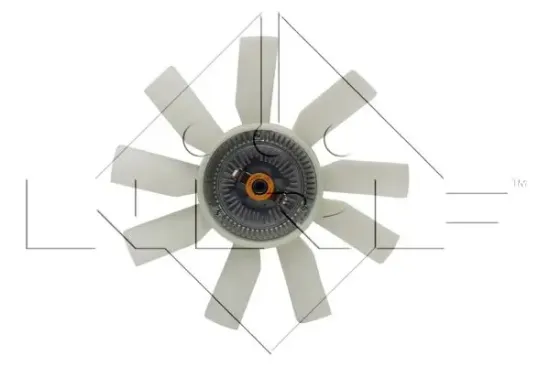 Kupplung, Kühlerlüfter NRF 49543 Bild Kupplung, Kühlerlüfter NRF 49543