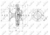 Kupplung, Kühlerlüfter NRF 49612 Bild Kupplung, Kühlerlüfter NRF 49612