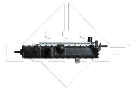 Kühler, Motorkühlung NRF 50126 Bild Kühler, Motorkühlung NRF 50126