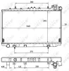 Kühler, Motorkühlung NRF 50134 Bild Kühler, Motorkühlung NRF 50134