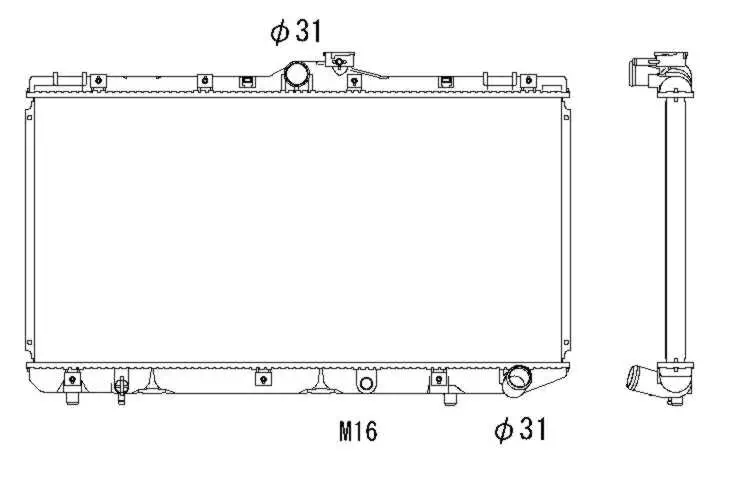 Kühler, Motorkühlung NRF 503966