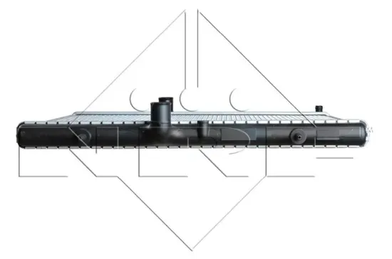 Kühler, Motorkühlung NRF 50437 Bild Kühler, Motorkühlung NRF 50437