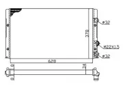 Kühler, Motorkühlung NRF 50457A