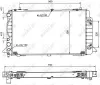 Kühler, Motorkühlung NRF 50528 Bild Kühler, Motorkühlung NRF 50528