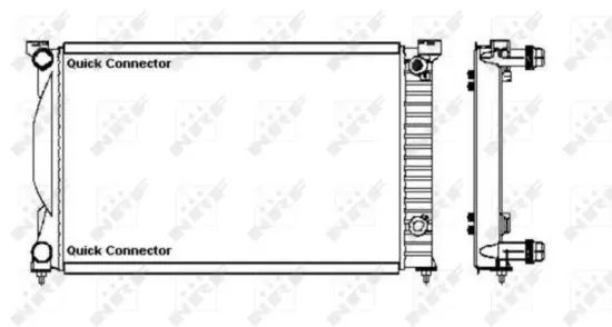 Kühler, Motorkühlung NRF 50543A Bild Kühler, Motorkühlung NRF 50543A