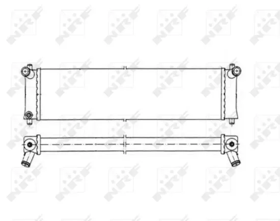 Kühler, Motorkühlung NRF 50547 Bild Kühler, Motorkühlung NRF 50547