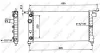 Kühler, Motorkühlung NRF 50552 Bild Kühler, Motorkühlung NRF 50552