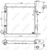Kühler, Motorkühlung NRF 50582 Bild Kühler, Motorkühlung NRF 50582