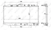 Kühler, Motorkühlung NRF 506728 Bild Kühler, Motorkühlung NRF 506728