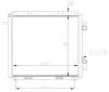 Kühler, Motorkühlung NRF 507359A Bild Kühler, Motorkühlung NRF 507359A