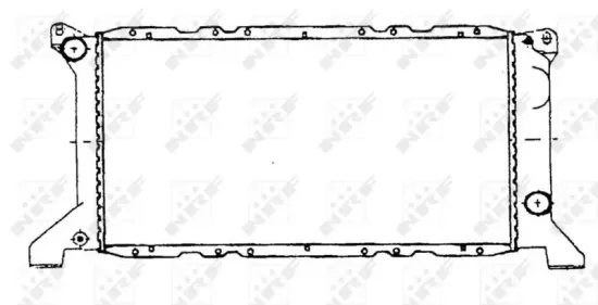 Kühler, Motorkühlung NRF 507373 Bild Kühler, Motorkühlung NRF 507373