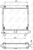 Kühler, Motorkühlung NRF 507662 Bild Kühler, Motorkühlung NRF 507662