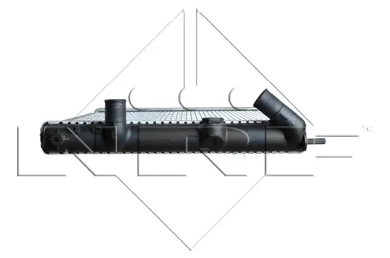 Kühler, Motorkühlung NRF 509503 Bild Kühler, Motorkühlung NRF 509503