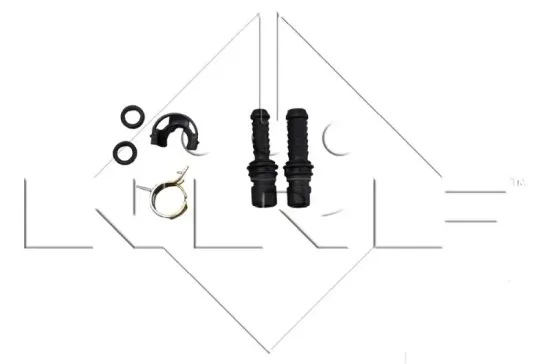 Kühler, Motorkühlung NRF 509523 Bild Kühler, Motorkühlung NRF 509523