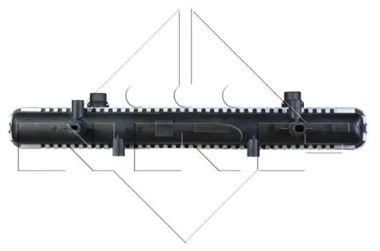 Kühler, Motorkühlung NRF 509530A Bild Kühler, Motorkühlung NRF 509530A