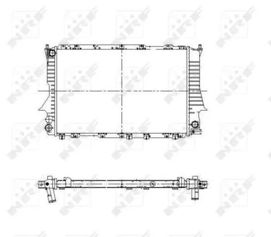 Kühler, Motorkühlung NRF 51320 Bild Kühler, Motorkühlung NRF 51320