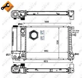 Sensor, Abgasdruck NRF 708064