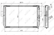 Kühler, Motorkühlung NRF 51564