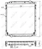 Kühler, Motorkühlung NRF 51590 Bild Kühler, Motorkühlung NRF 51590
