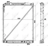 Thermostat, Kühlmittel NRF 725049