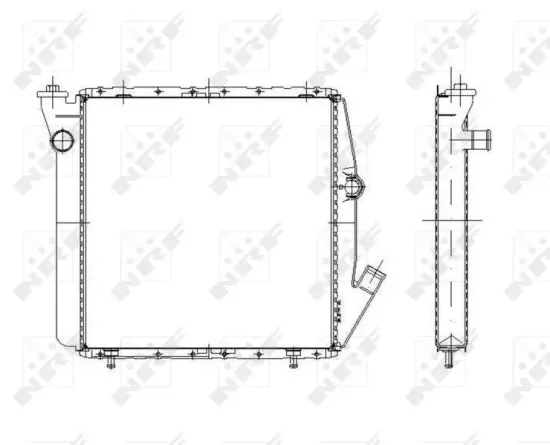 Kühler, Motorkühlung NRF 52026 Bild Kühler, Motorkühlung NRF 52026