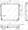 Kühler, Motorkühlung NRF 52088 Bild Kühler, Motorkühlung NRF 52088